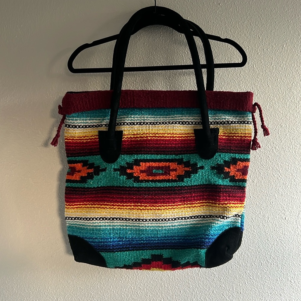 Large Aztec shoulder bag